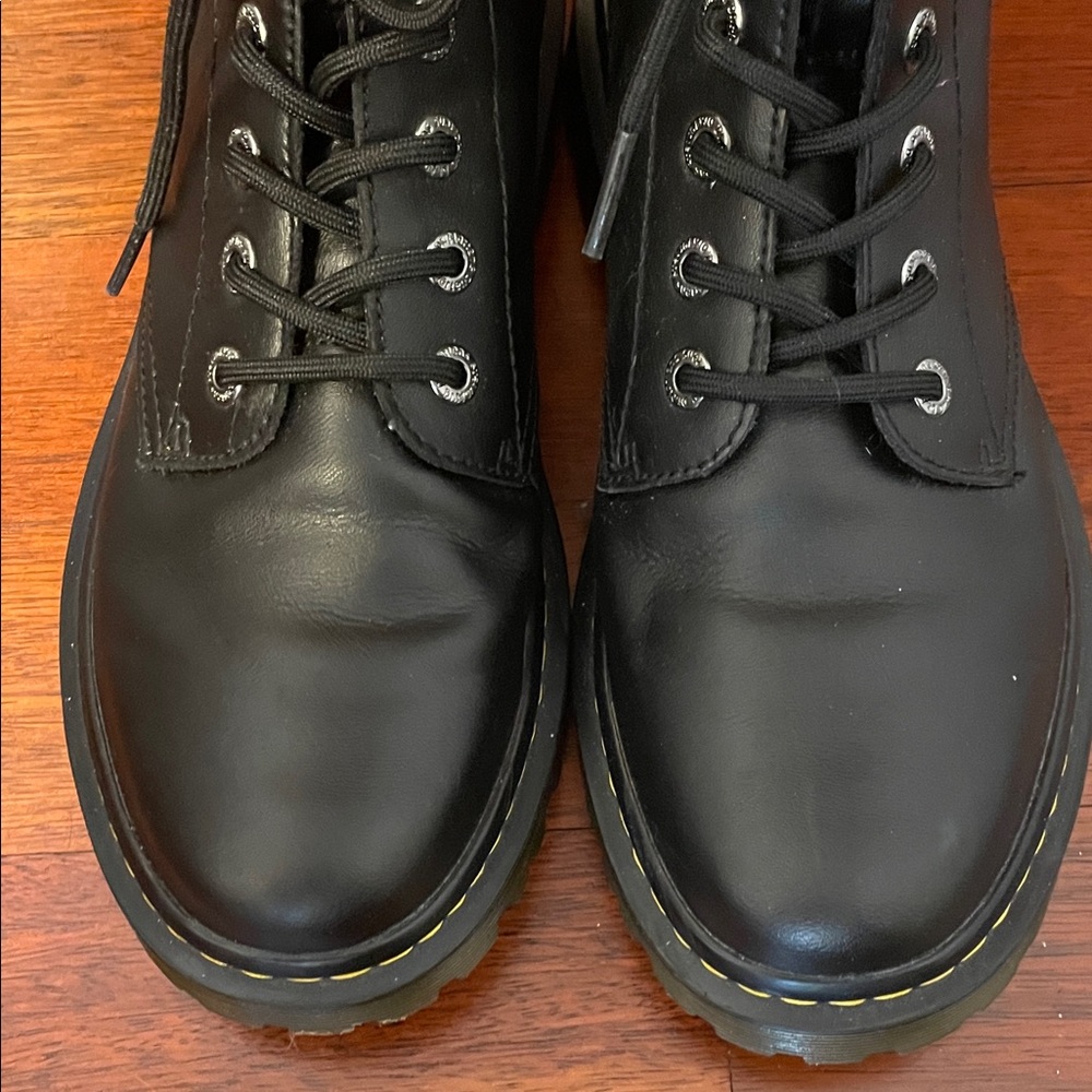 Dr. Martens Black Lace-Up Men's Boots - Picture 9 of 11